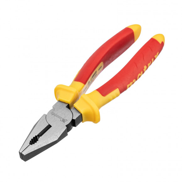 Плоскогубцы комбинированные Insulated, 200 мм, двухкомпонентные рукоятки Matrix Professional Плоскогубцы комбинированные Insulated, 200 мм, двухкомпонентные рукоятки Matrix Professional