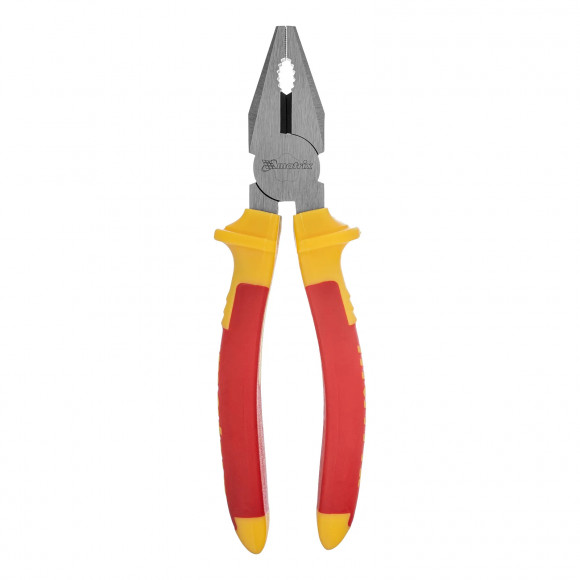Плоскогубцы комбинированные Insulated, 200 мм, двухкомпонентные рукоятки Matrix Professional Плоскогубцы комбинированные Insulated, 200 мм, двухкомпонентные рукоятки Matrix Professional