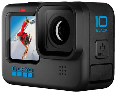 Экшн-камера GoPro HERO10 5.3K,  WiFi,  черный [chdhx-102-rt]