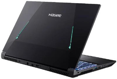 Ноутбук игровой HASEE Z7 Z7-DA7NS 15.6", IPS, Intel Core i7 12650H 2.3ГГц, 10-ядерный, 16ГБ DDR4, 512ГБ SSD,  NVIDIA GeForce  RTX 3050 для ноутбуков - 4 ГБ, без операционной системы, черный
