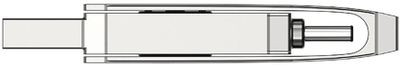 Флешка USB NETAC U782C 128ГБ, USB3.0, серебристый [nt03u782c-128g-30pn]
