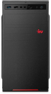 Компьютер iRU Home 310H6SE,  Intel Core i7 12700,  DDR4 16ГБ, 512ГБ(SSD),  Intel UHD Graphics 770,  Free DOS,  черный [2023064]