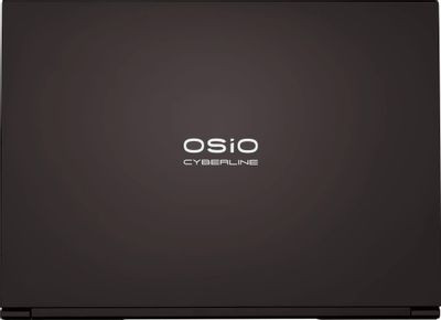 Ноутбук игровой OSIO CyberLine C160i-001 16", IPS, Intel Core i5 12600H 2.7ГГц, 12-ядерный, 16ГБ DDR4, 512ГБ SSD,  NVIDIA GeForce  RTX 3050 для ноутбуков - 6 ГБ, без операционной системы, коричневый