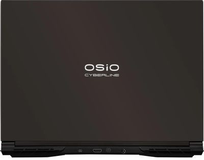 Ноутбук игровой OSIO CyberLine C160i-001 16", IPS, Intel Core i5 12600H 2.7ГГц, 12-ядерный, 16ГБ DDR4, 512ГБ SSD,  NVIDIA GeForce  RTX 3050 для ноутбуков - 6 ГБ, без операционной системы, коричневый