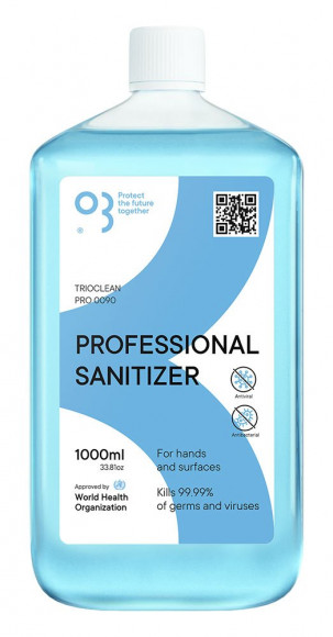 Trioclean Pro 0090 Средство для дезинфекции рук и поверхностей (изопропанол 70%), 1 литр