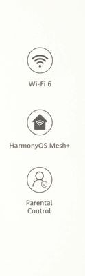 Wi-Fi роутер Huawei WS7001-20 (AX2),  AX1500,  белый [53039183]