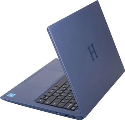 Ноутбук HORIZONT H-book 14 MAK4 14", 2023, IPS, Intel Core i3 1115G4 3ГГц, 2-ядерный, 8ГБ DDR4, 256ГБ SSD,  Intel UHD Graphics, Windows 11 Home, темно-синий [t32e3w]