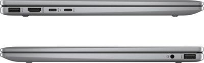 Ноутбук HP Envy x360 14-fa0003ci 14", трансформер,  IPS, AMD Ryzen 7 8840HS 3.3ГГц, 8-ядерный, 16ГБ LPDDR5, 1ТБ SSD,  AMD Radeon, Windows 11 Home, серебристый [a33fvea]