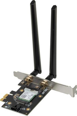 Wi-Fi + Bluetooth адаптер ASUS PCE-AX3000 PCI Express Wi-Fi + Bluetooth адаптер ASUS PCE-AX3000 PCI Express