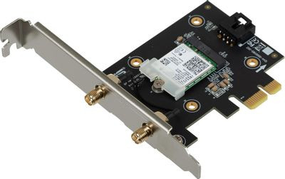 Wi-Fi + Bluetooth адаптер ASUS PCE-AX3000 PCI Express Wi-Fi + Bluetooth адаптер ASUS PCE-AX3000 PCI Express
