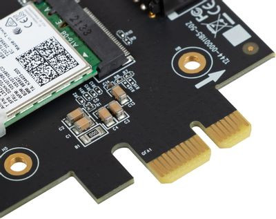 Wi-Fi + Bluetooth адаптер ASUS PCE-AX3000 PCI Express Wi-Fi + Bluetooth адаптер ASUS PCE-AX3000 PCI Express