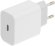Сетевое зарядное устройство BORASCO USB type-C,  3A,  белый [50634]