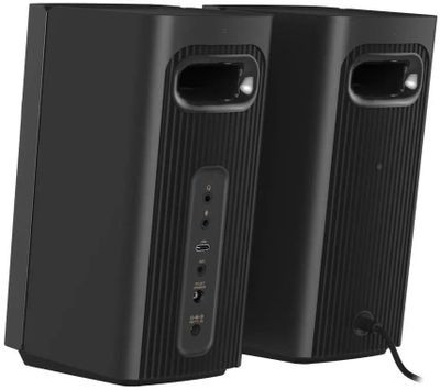 Колонки Bluetooth Creative GigaWorks T60,  2.0,  черный [51mf1705aa001]