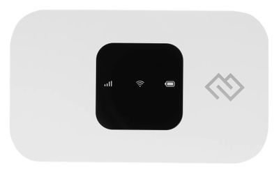 Модем Digma Mobile Wi-Fi DMW1880 3G/4G, внешний, белый [dmw1880wh]