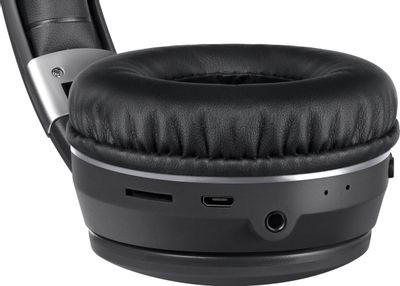 Гарнитура Defender FreeMotion B595,  для компьютера/мобильных устройств, накладные,  Bluetooth, черный  [63595]
