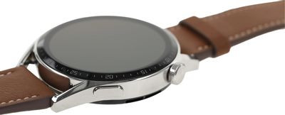 Смарт-часы Huawei Watch GT 3 46мм,  1.43",  коричневый/серебристый [55028463]