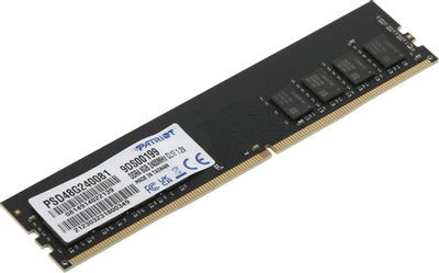 Оперативная память Patriot Signature PSD48G240081 DDR4 -  1x 8ГБ 2400МГц, DIMM,  Ret