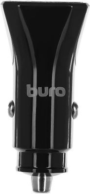 Автомобильное зарядное устройство Buro BUCM1,  2xUSB,  18Вт,  3A,  черный [bucm18p200bk]