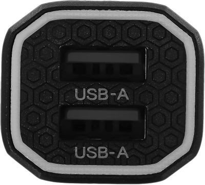 Автомобильное зарядное устройство Buro BUCM1,  2xUSB,  18Вт,  3A,  черный [bucm18p200bk]