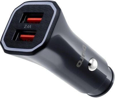 Автомобильное зарядное устройство Buro BUCM1,  2xUSB,  18Вт,  3A,  черный [bucm18p200bk]