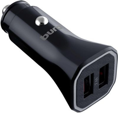 Автомобильное зарядное устройство Buro BUCM1,  2xUSB,  18Вт,  3A,  черный [bucm18p200bk]