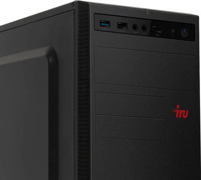 Компьютер iRU Home 310H5SE,  Intel Core i5 10400,  DDR4 16ГБ, 240ГБ(SSD),  Intel UHD Graphics 630,  Free DOS,  черный [1610468]