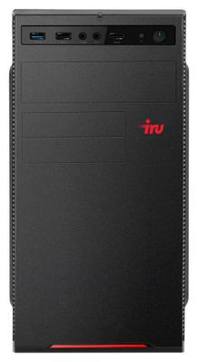 Компьютер iRU Home 310H5SE,  Intel Core i5 11400,  DDR4 8ГБ, 1ТБ(SSD),  Intel UHD Graphics 730,  Free DOS,  черный [1862613]