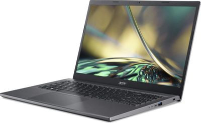 Ноутбук Acer Aspire 5 A515-57-50VK 15.6", IPS, Intel Core i5 12450H 2ГГц, 8-ядерный, 8ГБ DDR4, 512ГБ SSD,  Intel UHD Graphics, без операционной системы, металлический [nx.kn3cd.00a]