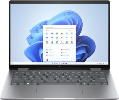 Ноутбук HP Envy x360 14-fc0016ci 14", трансформер,  IPS, Intel Core Ultra 5 125U 3.6ГГц, 12-ядерный, 16ГБ LPDDR5, 1ТБ SSD,  Intel Graphics, Windows 11 Home, серебристый [a16k6ea]