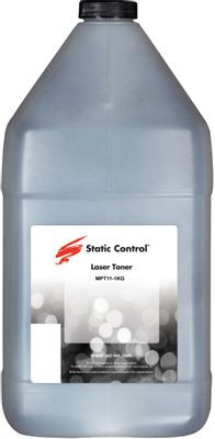 Тонер STATIC CONTROL MPT11-1KG,  для НР P1005/1505/1606,  черный, 1000грамм, флакон