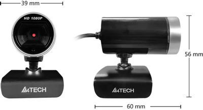 Web-камера A4TECH PK-910H,  черный/серебристый