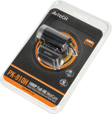 Web-камера A4TECH PK-910H,  черный/серебристый