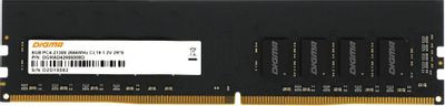 Оперативная память Digma DGMAD42666008D DDR4 -  1x 8ГБ 2666МГц, DIMM,  Ret