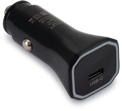 Автомобильное зарядное устройство Digma DGC2B,  USB-C,  20Вт,  3A,  черный [dgc2b0f010bk]