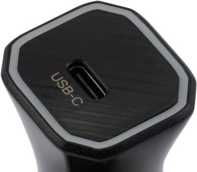 Автомобильное зарядное устройство Digma DGC2B,  USB-C,  20Вт,  3A,  черный [dgc2b0f010bk]