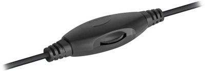 Гарнитура игровая Defender Warhead G-160,  для компьютера и игровых консолей, накладные,  проводные, черный  / красный [64113]