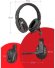 Гарнитура игровая Defender Warhead G-160,  для компьютера и игровых консолей, накладные,  проводные, черный  / красный [64113]