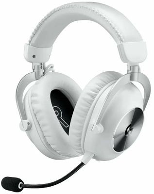 Гарнитура игровая Logitech G Pro X 2 Lightspeed,  для компьютера, накладные,  Bluetooth/3,5 мм, белый [981-001269]