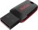 Флешка USB NETAC U197 8ГБ, USB2.0, черный и красный [nt03u197n-008g-20bk]