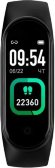 Смарт-браслет GEOZON Heart Rate,  0.96",  черный / черный [g-sm09blk](Б/У)