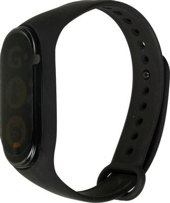 Смарт-браслет GEOZON Heart Rate,  0.96",  черный / черный [g-sm09blk](Б/У)
