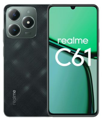 Смартфон REALME C61 8/256Gb, RMX3930, зеленый Смартфон REALME C61 8/256Gb, RMX3930, зеленый
