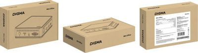Неттоп Digma Mini Office,  Intel Pentium N5030,  DDR4 8ГБ, 256ГБ(SSD),  Intel UHD Graphics 605,  CR,  Windows 11 Professional,  черный [dpn5-8cxw01]