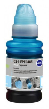 Чернила Cactus CS-I-EPT0485, для Epson, 100мл, светло-голубой