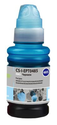 Чернила Cactus CS-I-EPT0485, для Epson, 100мл, светло-голубой