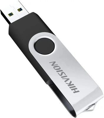 Флешка USB Hikvision M200S 16ГБ, USB2.0, черный [hs-usb-m200s/16g]