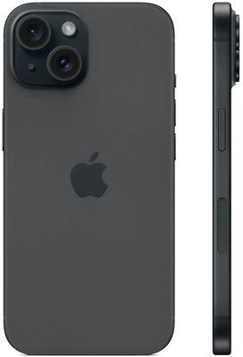 Смартфон Apple iPhone 15 128Gb, A3090, черный Смартфон Apple iPhone 15 128Gb, A3090, черный