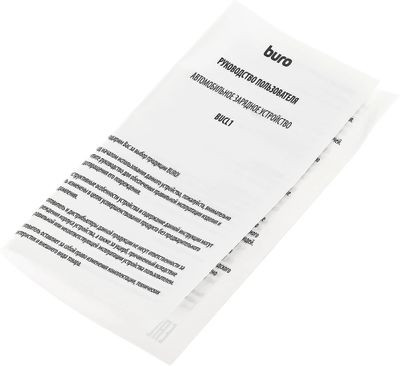 Автомобильное зарядное устройство Buro BUCL1,  USB-A,  18Вт,  3A,  черный [bucl18p100bk]