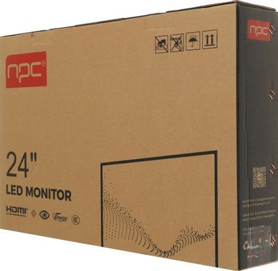 23.8" Монитор NPC MD2409-A,  1920x1080,  IPS,  75Гц,  1хHDMI,  черный