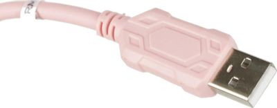 Гарнитура игровая A4TECH Bloody G521,  для компьютера, мониторные,  проводные, розовый  [g521 ( pink )]